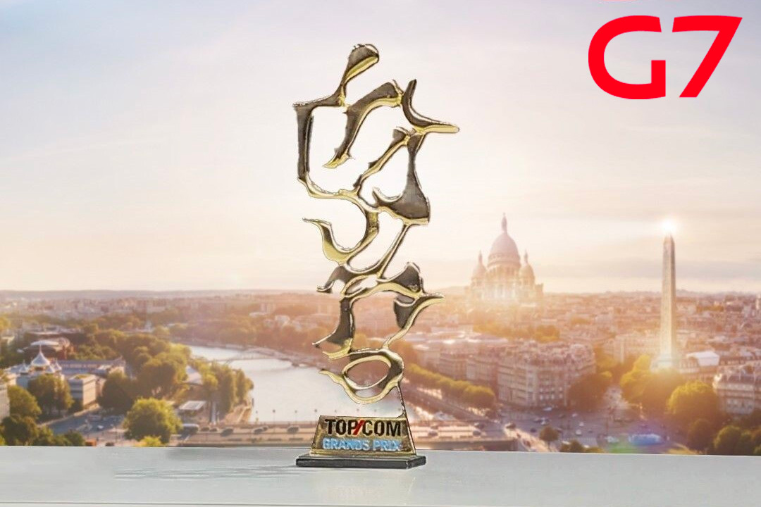 G7 wins Top/Com d'Or 2023 in the "multi-media advertising" category